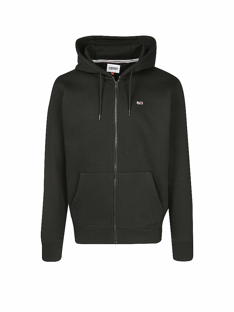TOMMY JEANS Sweatjacke schwarz | L